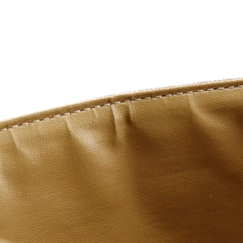 CELINE Old Celine Shoulder Bag Macadam 2-way clutch beige PVC/leather Women - Picture 16 of 16